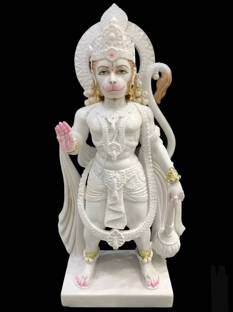 Marble Hanuman Moorti Statues