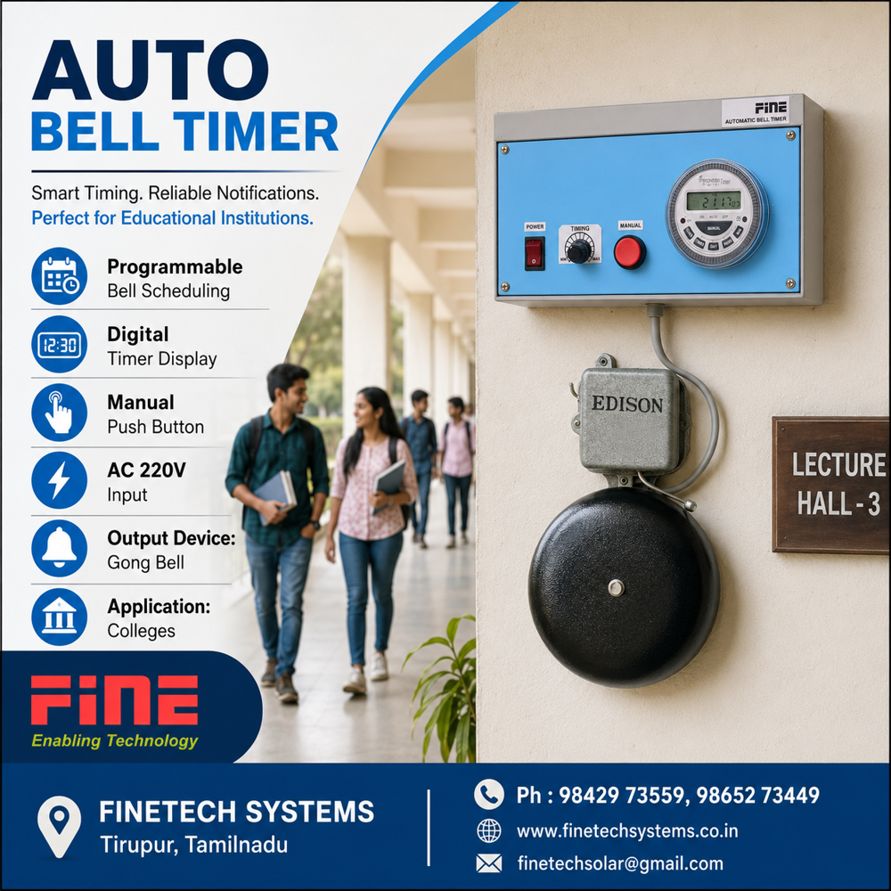 Automatic School Bell Timers
