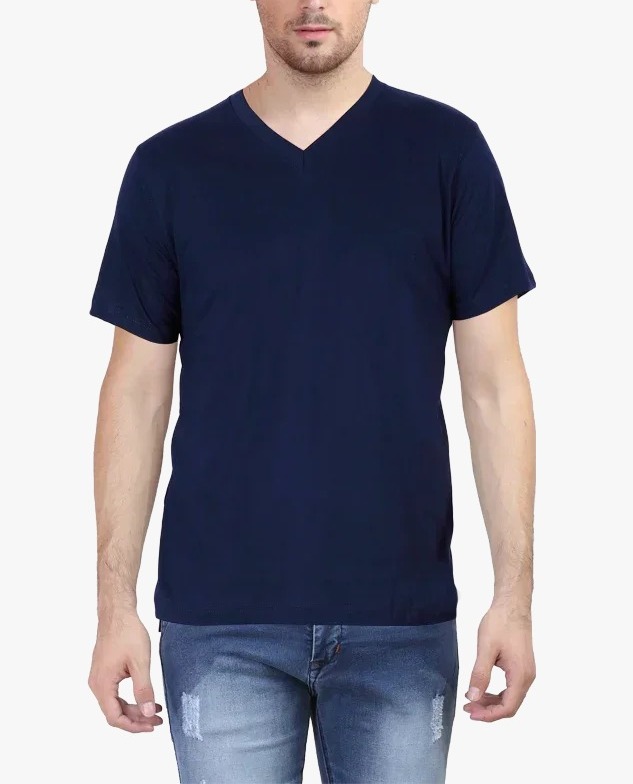 M11694 | Anko Mens V-Neck T-Shirts - Color: Assorted