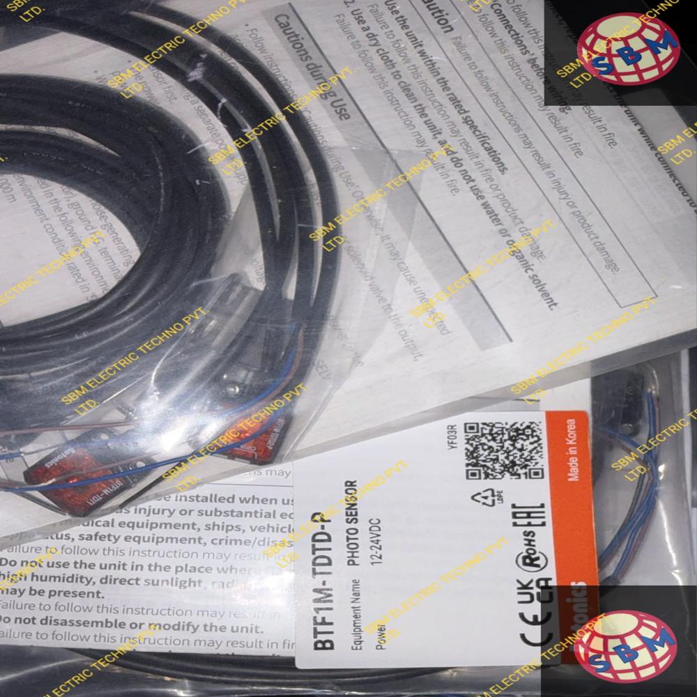 AUTONICS PHOTO SENSOR, BTF1M-TDTD-P