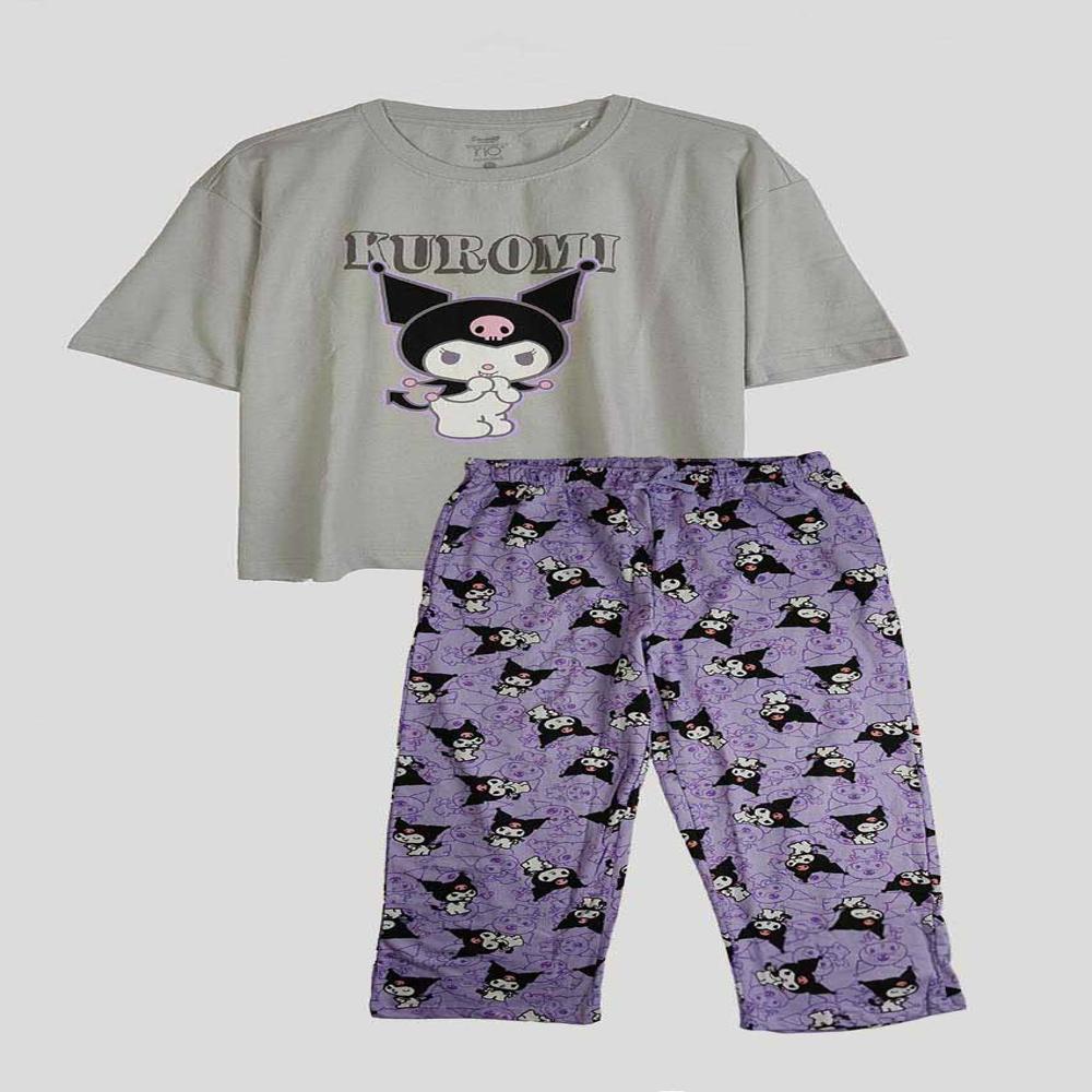 W13663 | Ladies French Terry Pyjama Set - Feature: Breathable