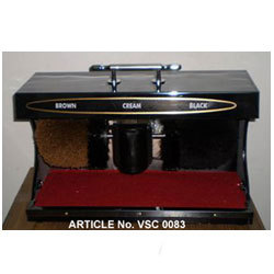 जूते पॉलिश करने वाली मशीनें