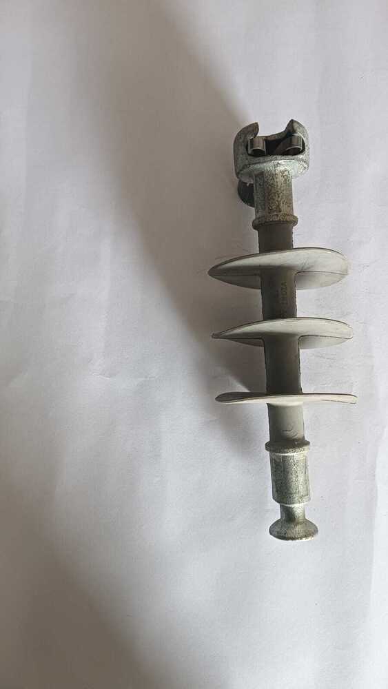 11KV BNDS 45kN Disc Polymer Insulator - Silicone Rubber Composite, 255mm Length, Grey | 320mm Creepage, 45kN Tensile Strength, UV and Corona Resistant
