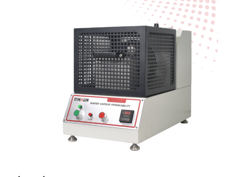 Leather Water Vapor Permeability Tester ISO 14268 Standard - Powder Coated Mild Steel, 500x350x400 mm, Digital Controller, Electric Heating