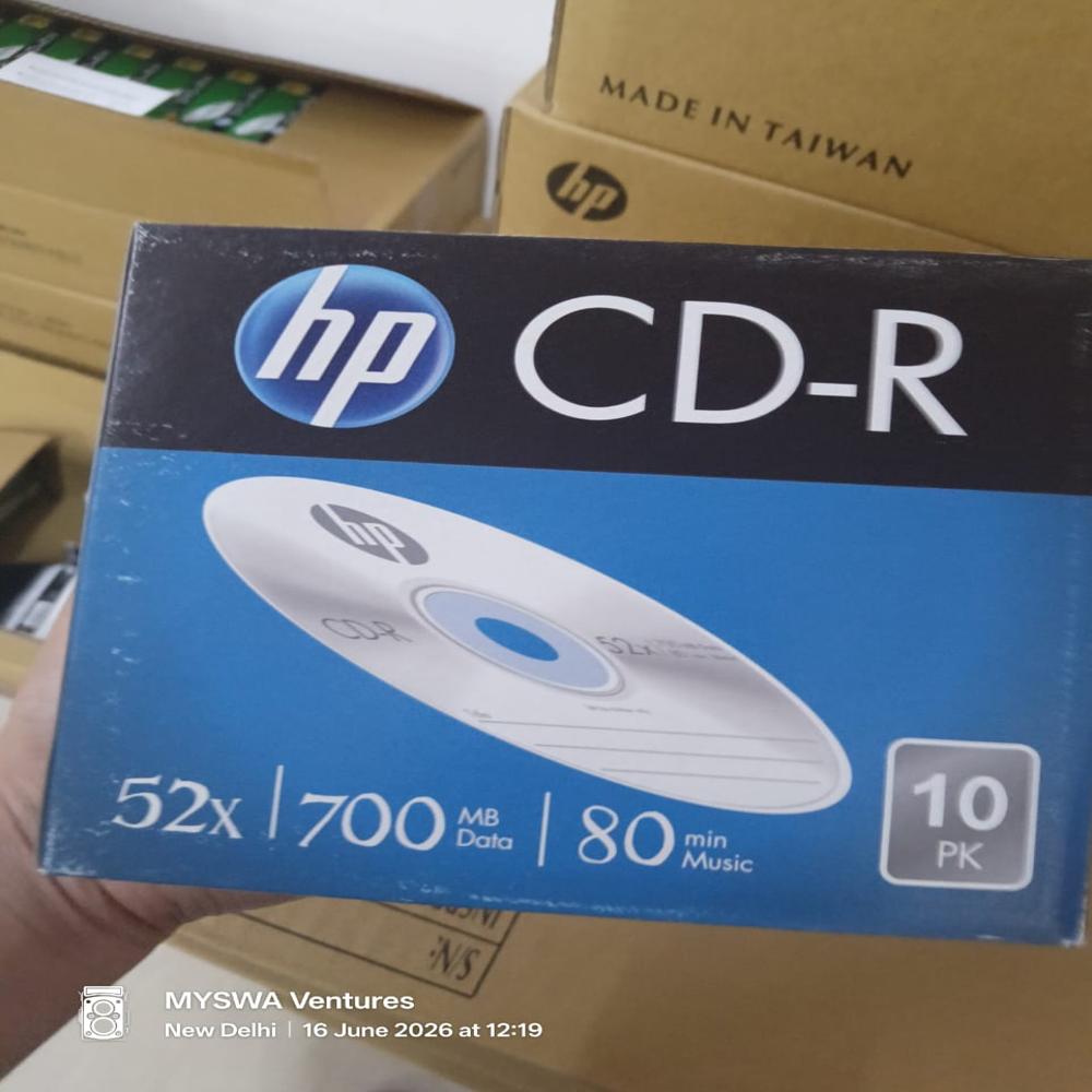 HP CD-R 700MB 10PK SLIM CASE