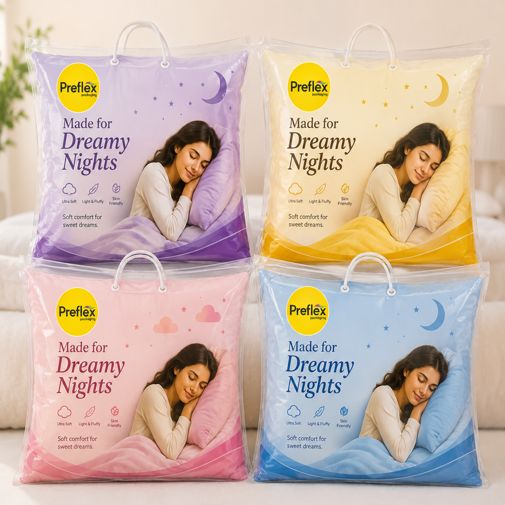 Pillow Pouch - Air Consumption: 0.5 - 0.7 M3/min
