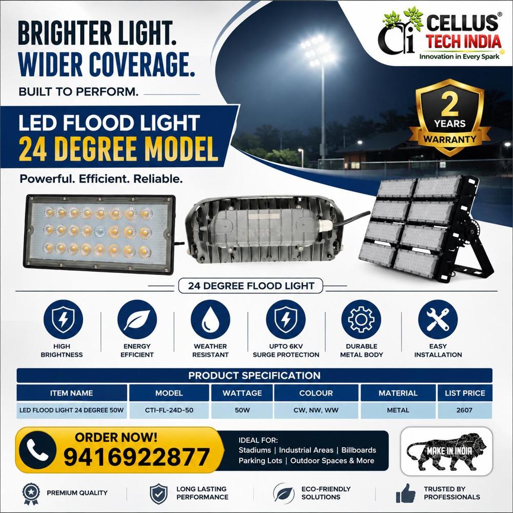 LED Flood Light 24 Degree (50W-1000W) STADIUM LIGHT/TOWER LIGHT