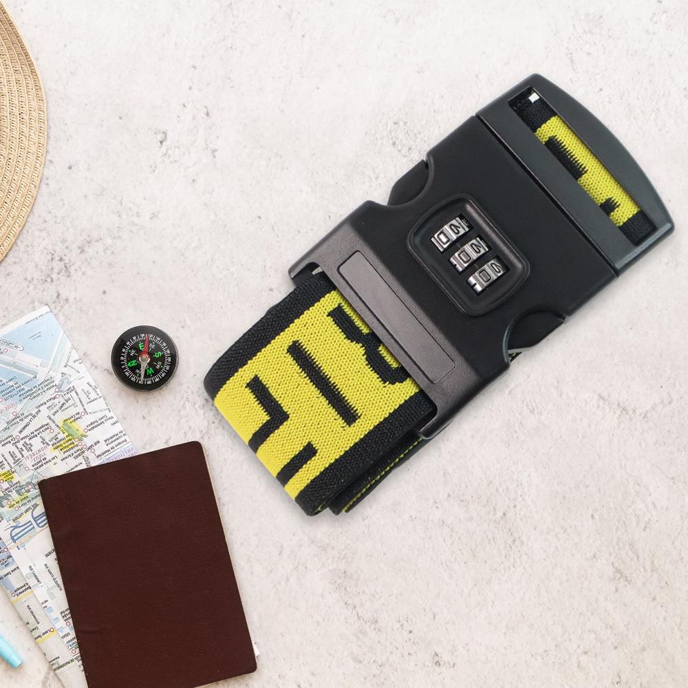 Heavy-Duty Adjustable Luggage Strap - (1 Pc)