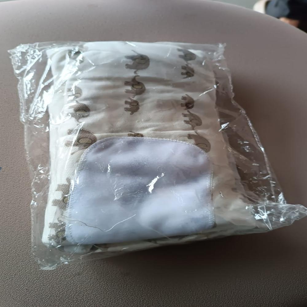 Soft Cotton Adjustable Baby Swaddle Wrap For Newborns (1 Pc)