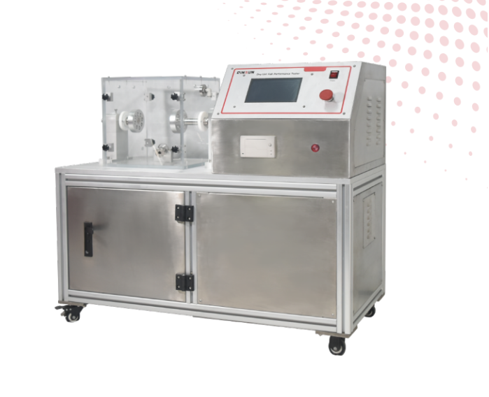 Dry Fallen Wadding Tester ASTM D461 Standard - Stainless Steel, 1200x600x1200mm, Touchscreen Digital Control, Enclosed Polycarbonate Chamber