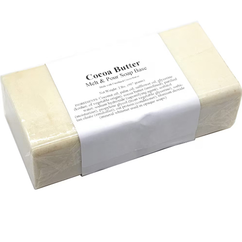 Cocoa Butter Premium Melt and Pour Soap Base 1kg pack