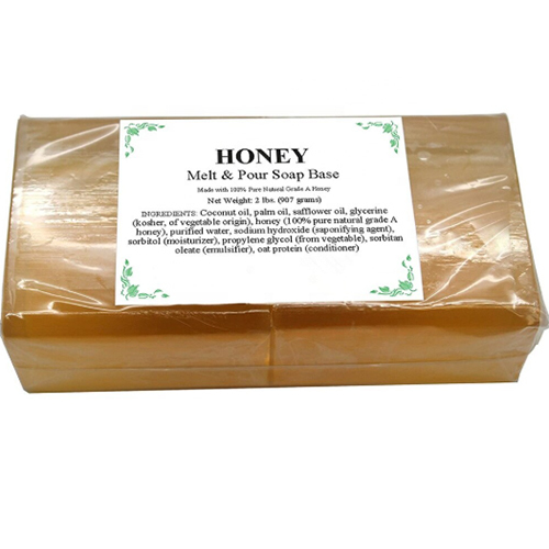 Honey Premium Soap Base 1kg pack