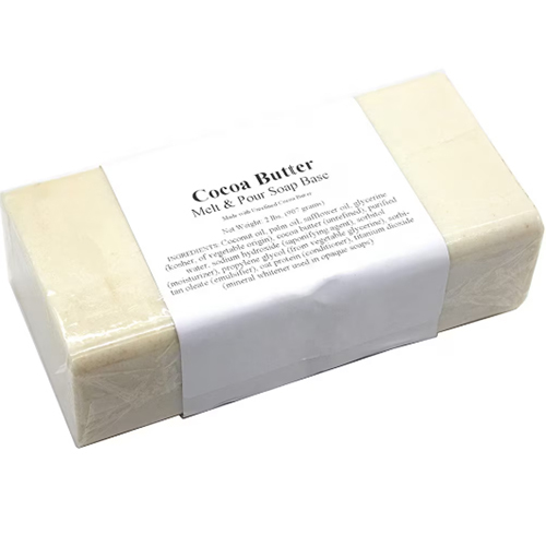 Natural Cocoa Butter Melt and Pour Soap Base Net 1kg