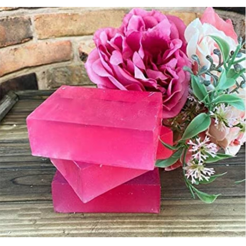 Pink Red Rose Soap Base