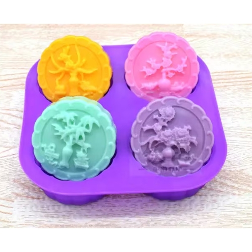 4 Cavity Vase Mould 80gm