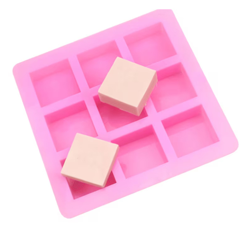 9 The Square Silicone Cake Square Mold The Handmade Hand Soap DIY Handmade Silicone Hand Soap Mold