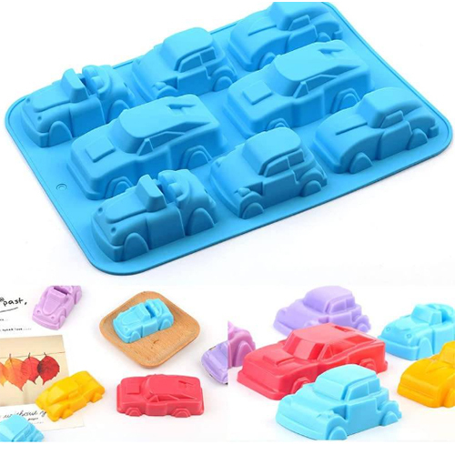 Car Shape Silicone Mould Baking Mold Non-Stick Pure Silicone Soap