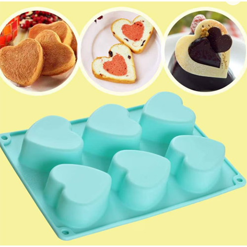 Heart Shaped Silicone Mold