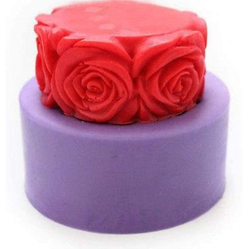 3D Rose Handmade Soap Mold Flower Candle Mold