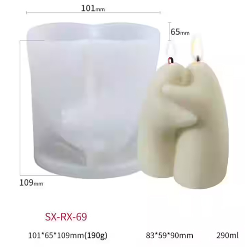 Candle Beear mould