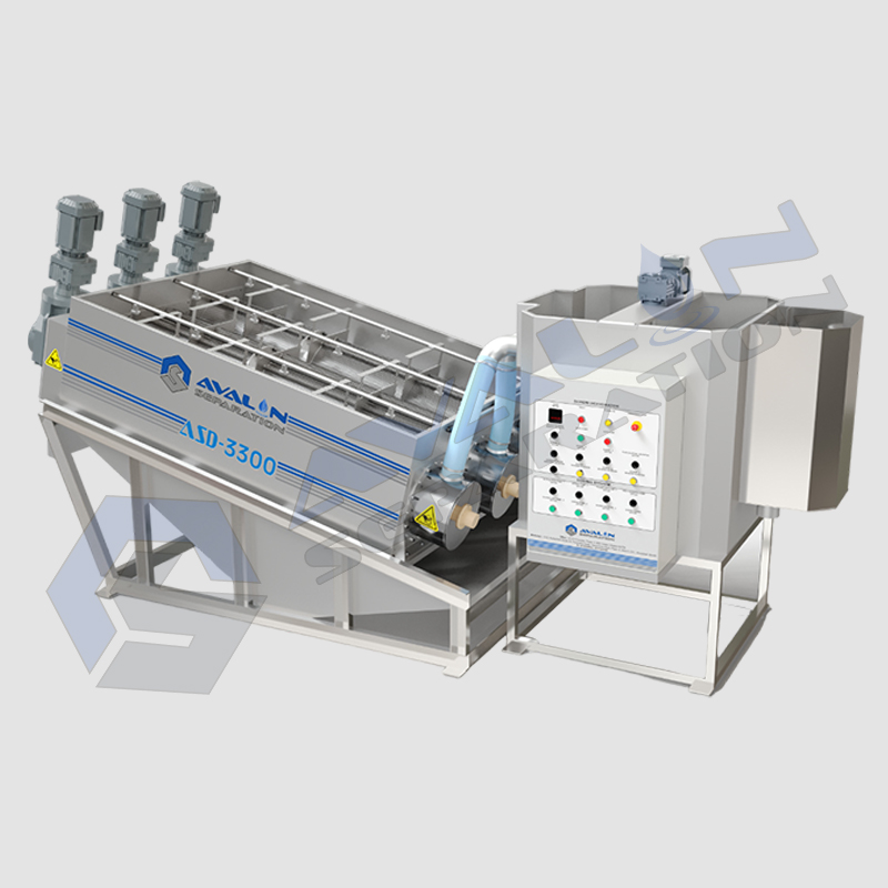 Sludge Dewatering Machine - Stainless Steel, 220-240 Volt Electric Power, Full Automatic Operation | High Performance, Easy To Operate