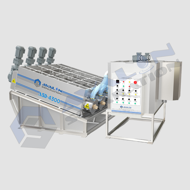 Sludge Dewatering Machine - Stainless Steel, 220-240 Volt Electric Power, Full Automatic Operation | High Performance, Easy To Operate