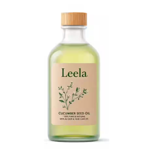 Leela Cucumber Seed Oil - 100% Pure & Natural Skin & Hair Care Oil (250ml)