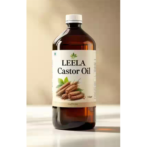 Leela's Castor Carrier Oil -100% Pure & Natural (Gram, 100ml)