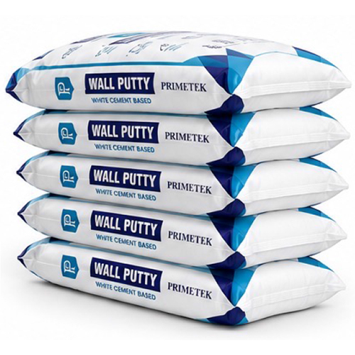 Wall Putty - Cement-based 40kg White, Fine Powder, Strong Bonding & Crack Resistant, Smooth Matte Finish