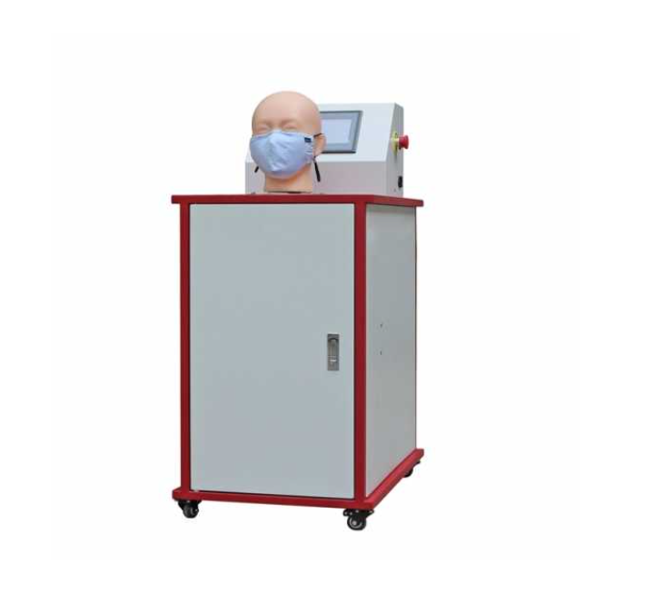 Medical Mask Airflow Resistance Test Equipment ASTM F2100 Standard - Stainless Steel, 600x550x1200mm | Programmable Microprocessor, Digital Touch Screen, USB Data Export