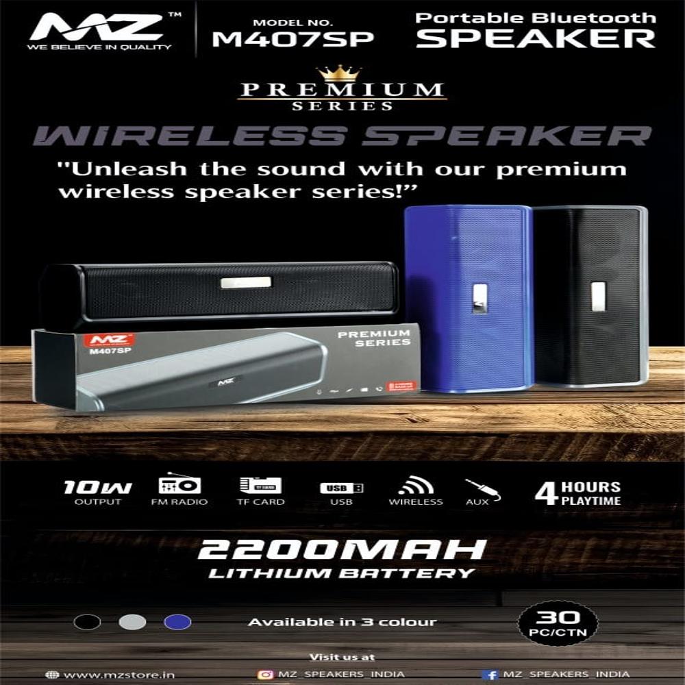 MZ M407SP WIRELESS SPEAKER
