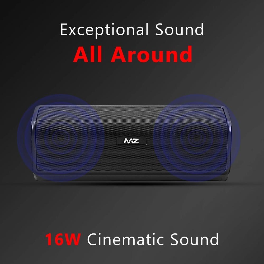 Mz M407sp Wireless Speaker - Color: Multi Color