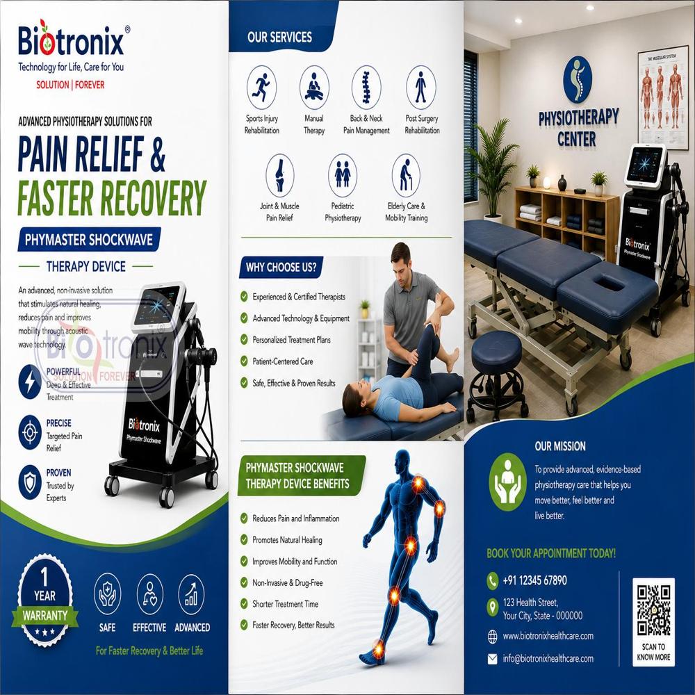Clinical Shockwave Therapy System for Soft Tissue Healing