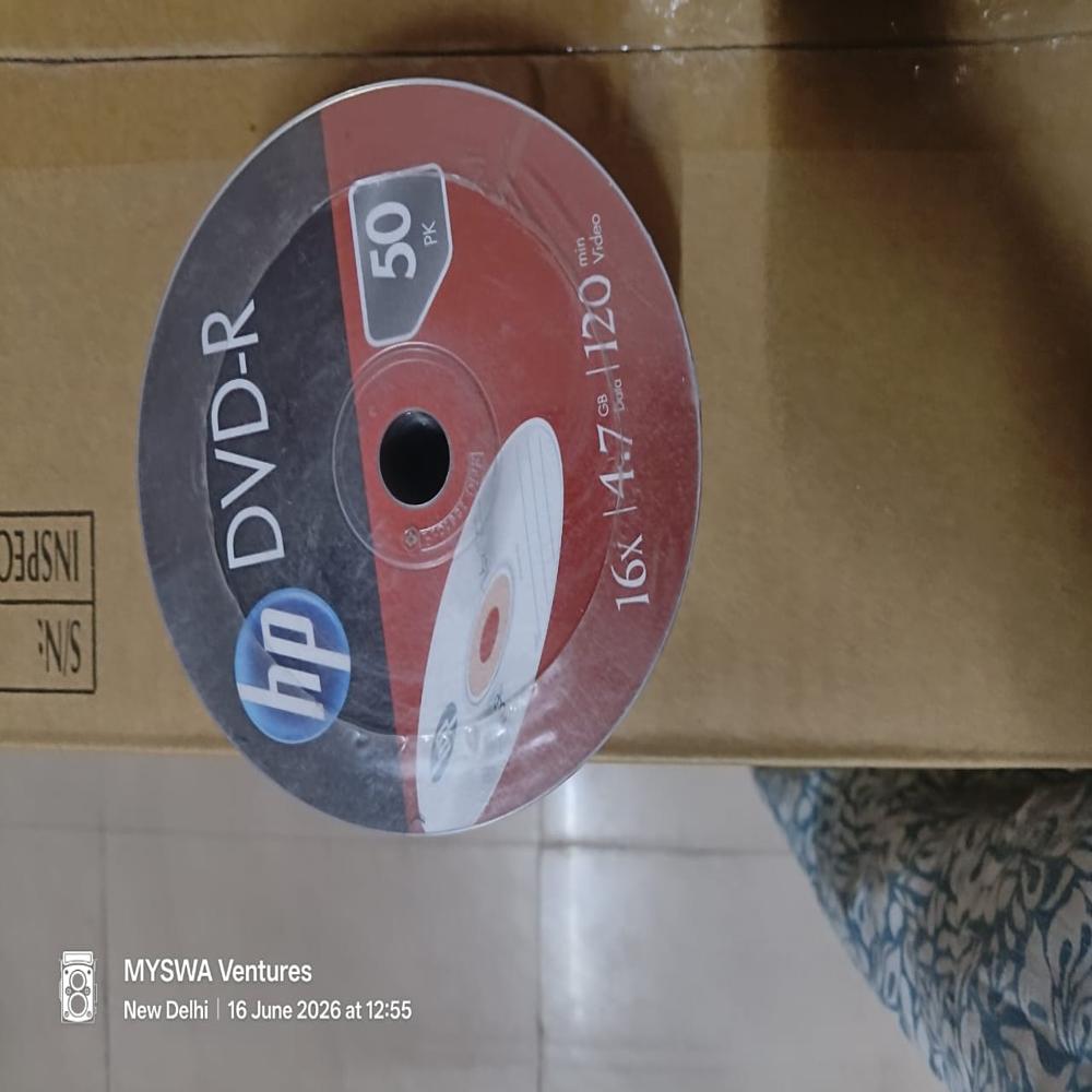 HP DVD-R 4.7GB 50PK BULK
