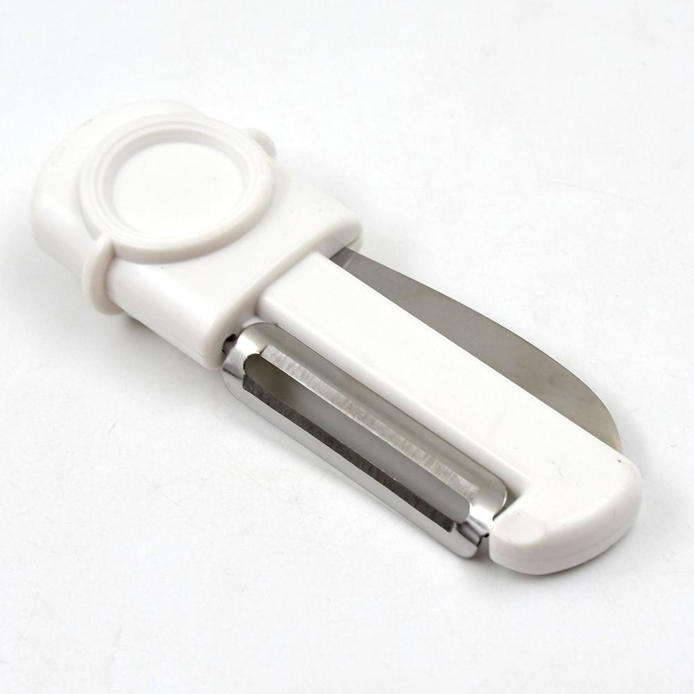 Dual-Use Knife and Peeler, 2-in-1 Stainless Steel Blades Wiith case (1 Pc)
