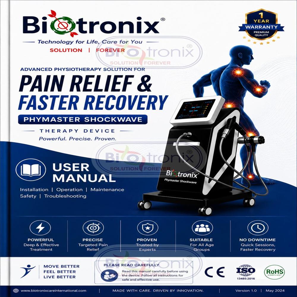 Advanced Phymaster Shockwave Machine for Faster Recovery