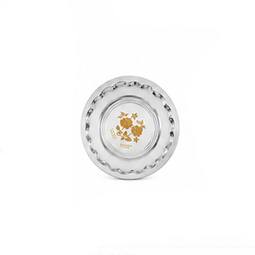 6inch Stainless Steel Dinner Border Plate