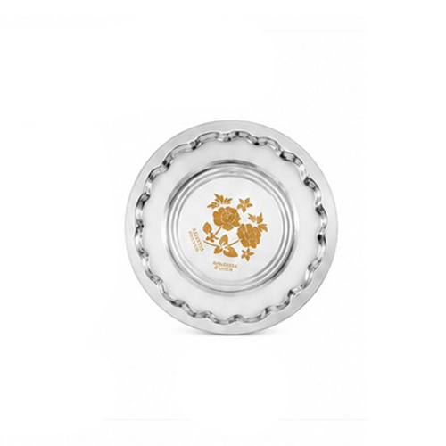 9inch Stainless Steel Dinner Border Plate