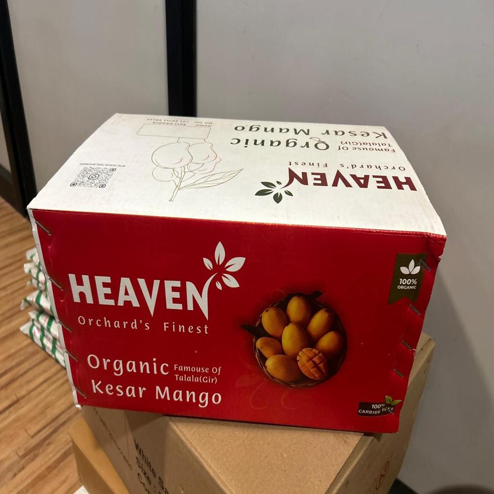 Mango Packaging Box - Color: Custom