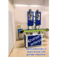 2 HEAD HINGES POLISHING MACHINE