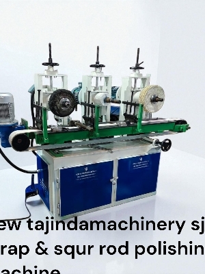 Steel Strip and Coil And Squer Rode Polishng Machine