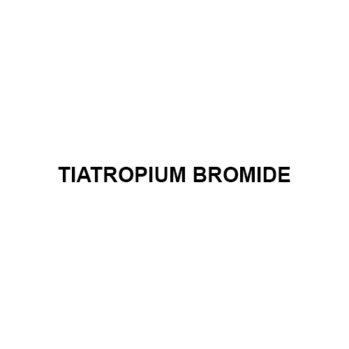 Cas No.-136310-93-5 Tiatropium Bromide - Boiling Point: Not Available (Decomposes)
