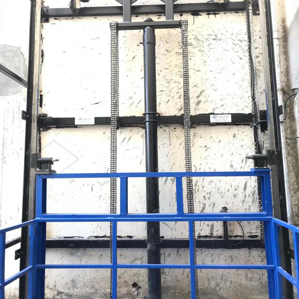 MS Goods Lift With Trolley