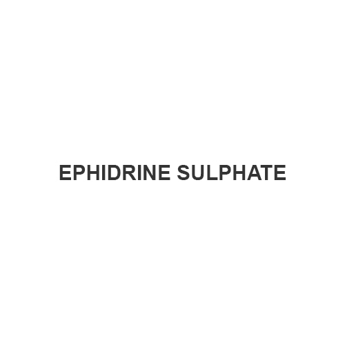 Ephidrine Sulphate - Boiling Point: Not Applicable