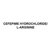 Cefepime Hydrochloride L-arginine - Cas No: Unknown