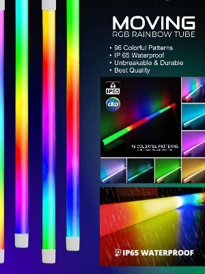 RGB इंद्रधनुष ट्यूबलाइट लाइट