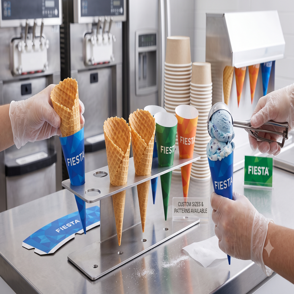 Cone Sleeves - Color: Multicolor Printing Available