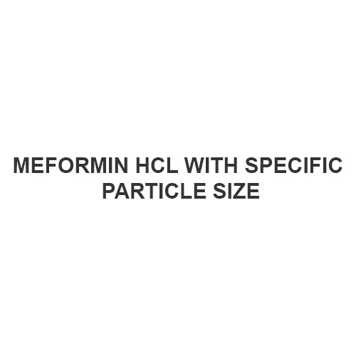 Meformin Hcl With Specific Particle Size - Boiling Point: Not Applicable (Decomposes Before Boiling)