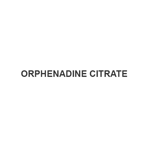 Orphenadine Citrate - Boiling Point: Not Applicable (Decomposes)