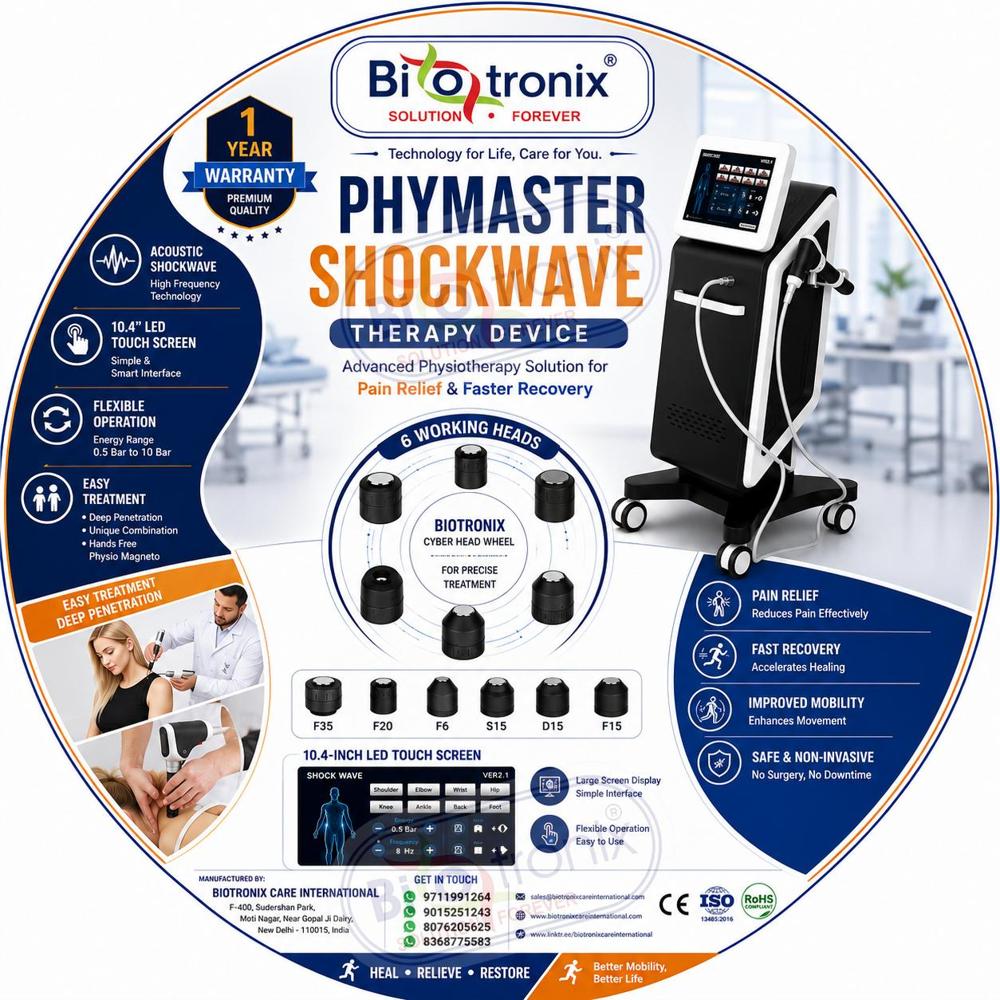 Hospital Grade ESWT Therapy Machine for Joint Pain Relief